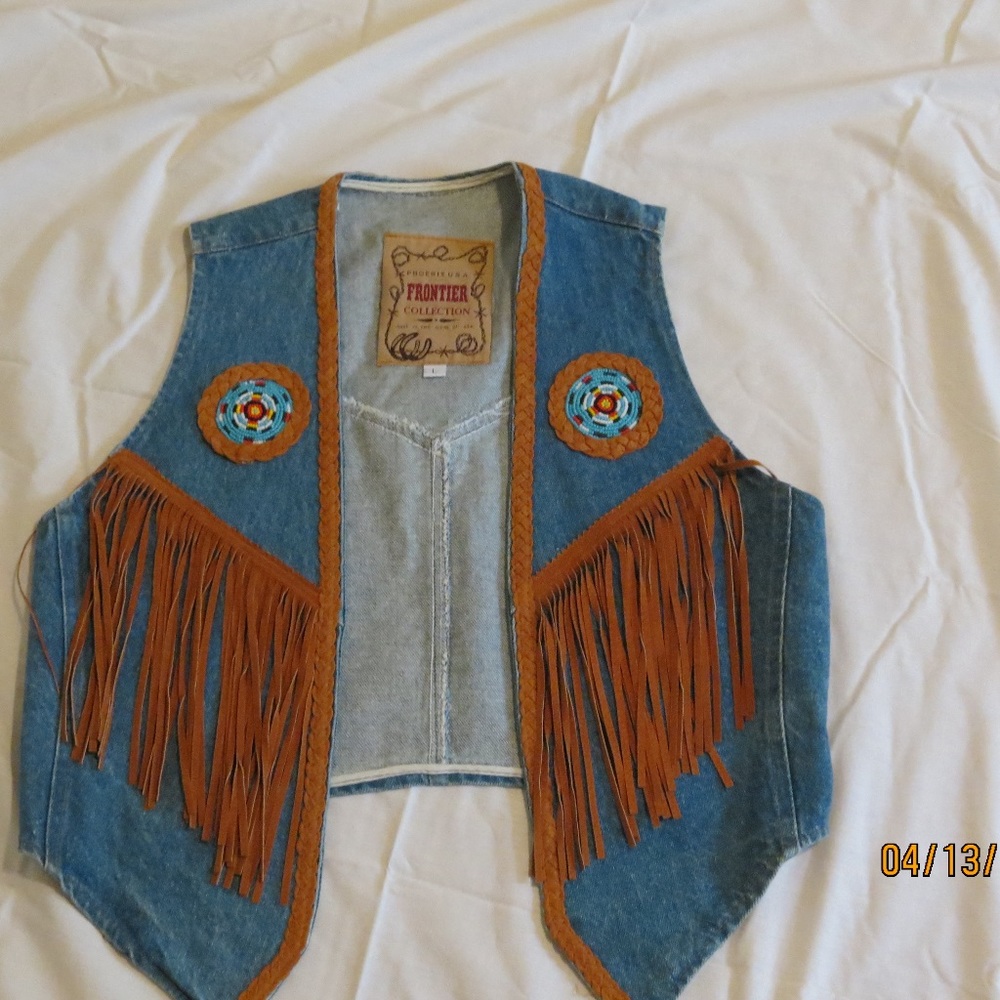 Denim vest American Made